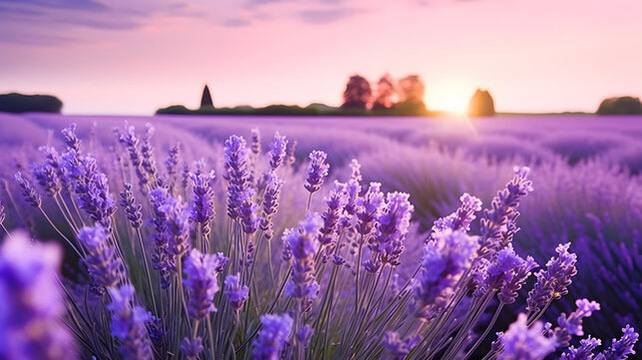 Saffron Threads + Dried Lavender